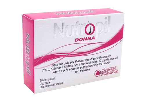 Nutropil Donna integratore per il benessere dei capelli 30 compresse