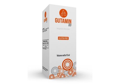 Gutamin D3 integratore per il sistema immunitario e le ossa gocce orali 15ml