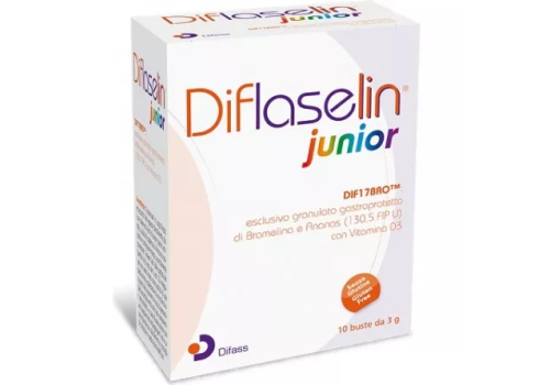 Diflaselin Junior integratore per il sistema immunitario 10 bustine
