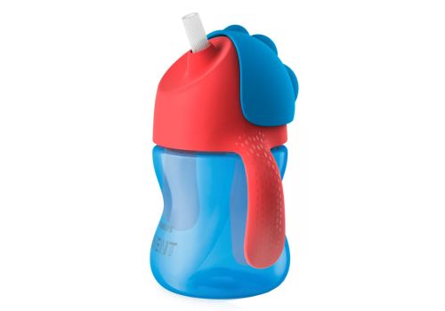 Avent tazza azzurra con cannuccia 200ml