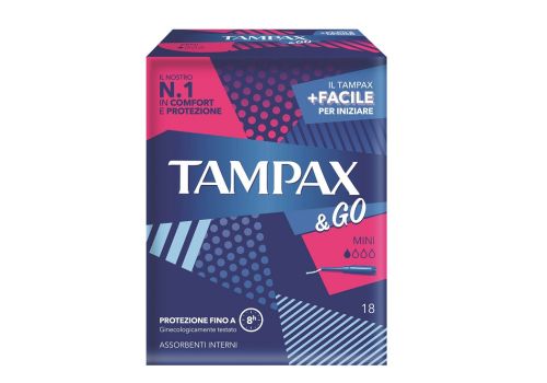 TAMPAX&GO MINI 18PZ