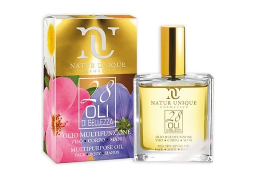 Natur Unique 28 oli di bellezza olio multifunzione per viso corpo mani 100ml