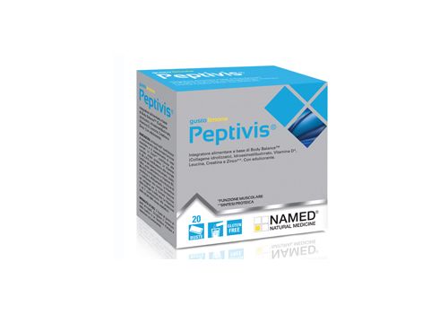 Peptivis Limone integratore per il benessere muscolare 20 bustine