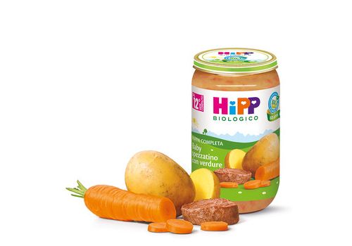 Hipp Bio spezzatino con verdure prima pappa biologica 250 grammi  
