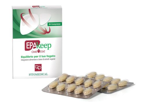 Epakeep Omeostat integratore per il benessere del fegato 30 compresse