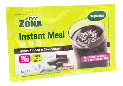 ENERZONA INSTANT MEAL 40-30-30 COCCO&CIOCCOLATO 53G