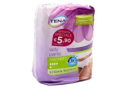 TENA LADY PANTS DISCREET L 5PZ