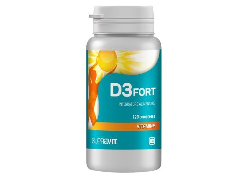 Supravit D3 Fort integratore per l’apparato muscolo-scheletrico e il sistema immunitario 120 compresse