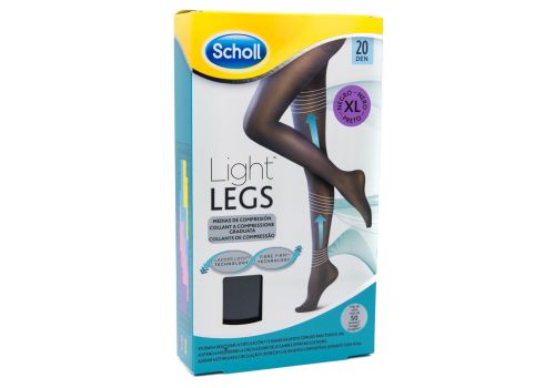 DR. SCHOLL LIGHT LEGS 20DEN TAGLIA XL NERO