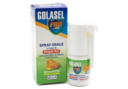 GOLASEL PRO SPRAY NO ALCOOL 20ML