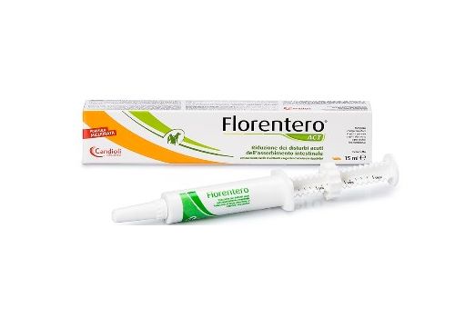 Florentero Act mangime complementare per la funzione intestinale di cani e gatti pasta appetibile 15ml