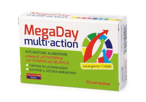 Mega Day Multi-Action integratore per contrastare la stanchezza e sostenere il sistema immunitario 30 compresse