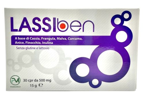 Lassiben integratore per la regolarità del transito intestinale 30 compresse