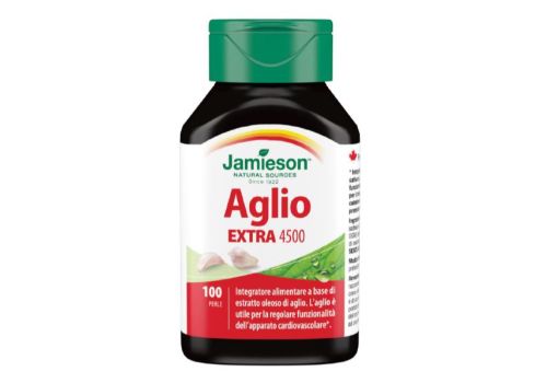 Aglio Extra 4500 integratore per la funzionalità cardiaca 100 softgels
