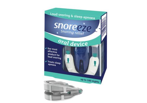 Snoreeze dispositivo intraorale per il russamento e il trattamento di apnee notturne