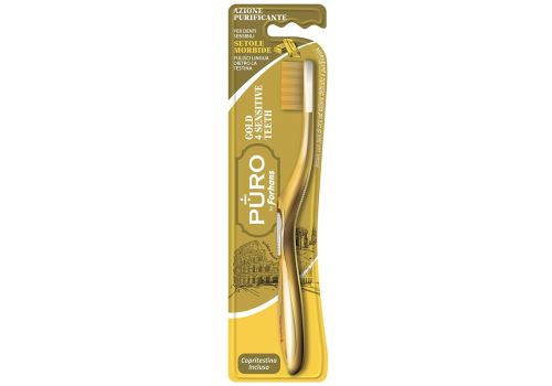 Forhans Puro Gold4Sensitive Teeth spazzolino setole morbide