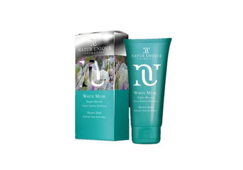 Natur Unique White Musk bagno doccia idratante tonificante rinfrescante 200ml