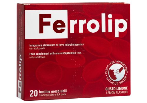 Ferrolip integratore di ferro 20 bustine orosolubili