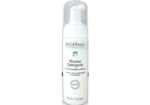 Riderma mousse detergente delicato per il viso pelle sensibile 150ml