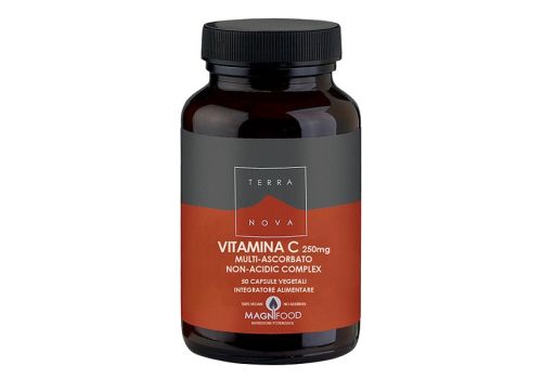 Terranova Vitamina C 250 mg Multi-Ascorbato Non-Acidic Complex 50 capsule