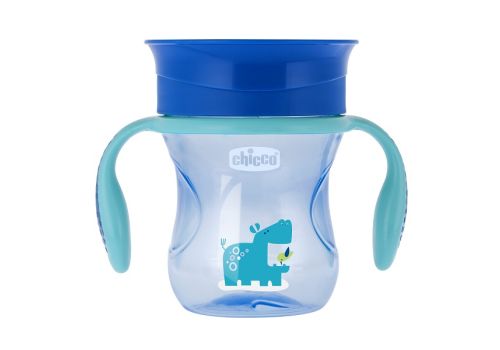 Chicco Tazza Perfect 360 azzurra 12M+ 1 pezzo