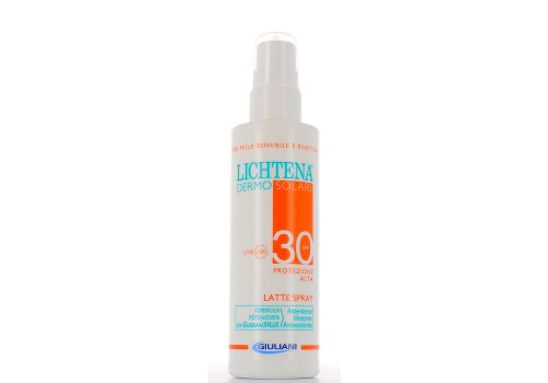 LICHTENA DERMOSOLARI LATTE SPRAY SPF30 200ML