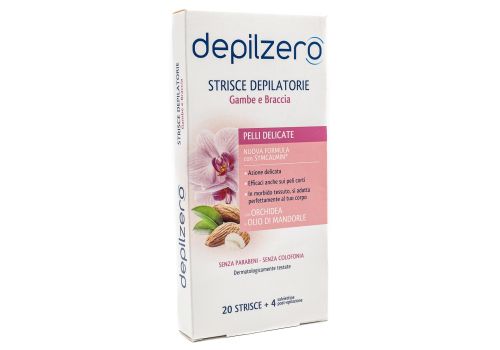 DEPILZERO STRISCE GAMBE/BRACCIA 20PZ