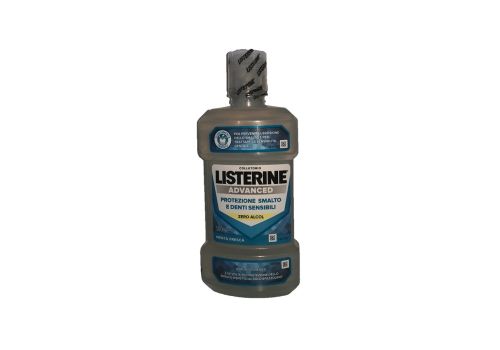 Listerine advanced collutorio protezione smalto e denti sensibili zero alcol 500ml