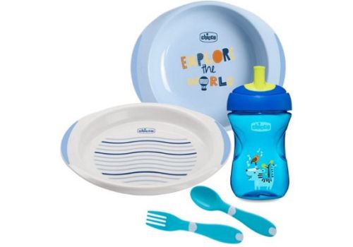CH SET PAPPA 12M+ AZZURRO