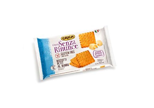 Gusto senza rinunce biscotti petit classici senza glutine 200 grammi