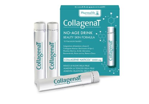 Collagenat No-Age Drink integratore antiossidante 10 flaconcini 