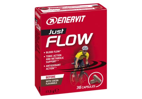 Enervit Just Flow integratore energizzante 36 capsule