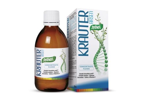 Krauter Basen Fluido integratore per la regolarità del transito intestinale soluzione orale 200ml