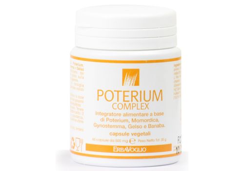 Poterium Complex integratore per il sistema digerente 60 capsule