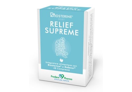 Biosterine Relief Supreme integratore per ossa e articolazioni 48 compresse