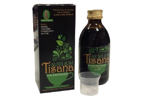 Ausilium tisana naturale con piante officinali e D-mannosio 250ml