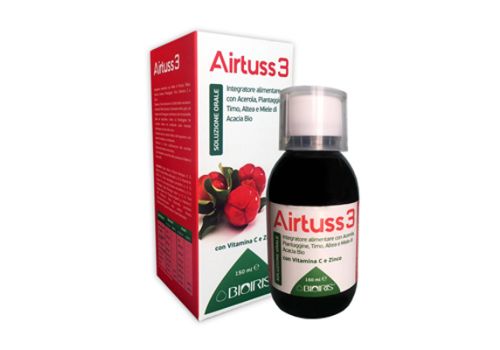 Airtuss 3 integratore emolliente per la tosse soluzione orale 150ml