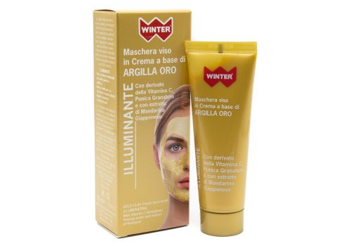 WINTER MASCHERA VISO ARGILLA ORO ILLUMINANTE 50ML