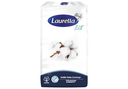 Laurella Cotone assorbenti sottili extralunghi 14 pezzi