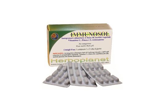 Immunosol integratore per il sistema immunitario 36 compresse