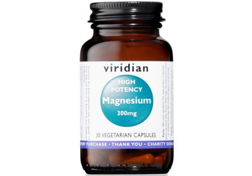 Viridian Magnesium 300 mg High Potency integratore di magnesio 30 capsule