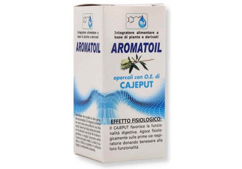 Aromatoil Cajeput integratore naturale per vie respiratorie e digestione 50 opercoli