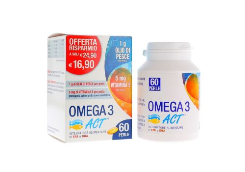 OMEGA 3 ACT 1G 60PRL