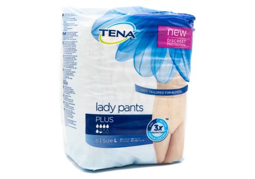 TENA LADY PANTS PLUS L 8PZ
