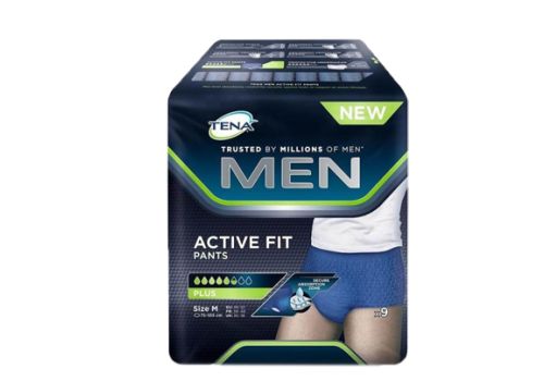 TENA MEN PANTS ACTIVE FIT M 9PZ