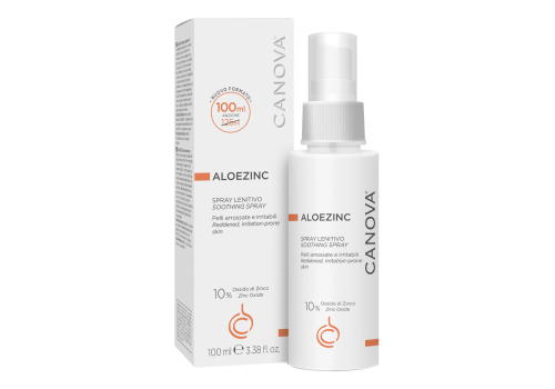 Aloezinc Spray lenitivo per pelli arrossate 100ml