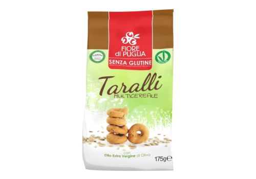 Fiore di puglia taralli ai multicereali senza glutine 35 grammi