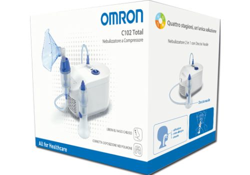 OMRON C102 TOTAL NEBULIZZATORE A PISTONE