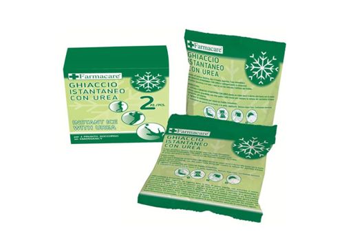 Farmacare ghiaccio istantaneo con urea 2 pezzi