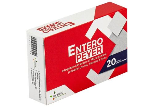 Enteropeyer integratore di probiotici con vitamine e zinco 20 capsule